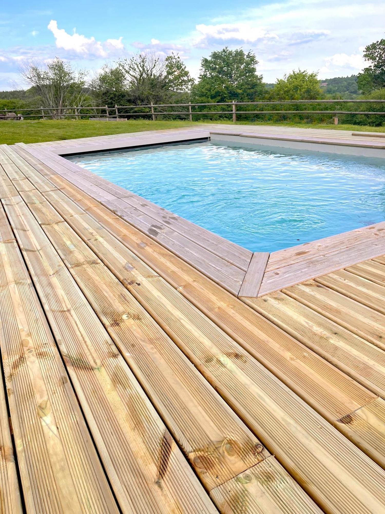 Madelaine Ranch, Nouvelle Piscine 2025 Villa Le Gast Exterior photo